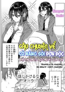Câu Chuyện Về Cô Nàng Sói Đơn Độc Đã Thu Hút Sự Chú Ý Của Tôi